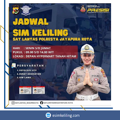 SIM Keliling Kota Jayapura